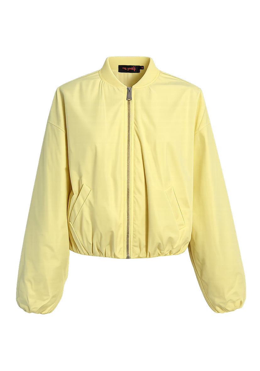 Bomberjacke light - yellow