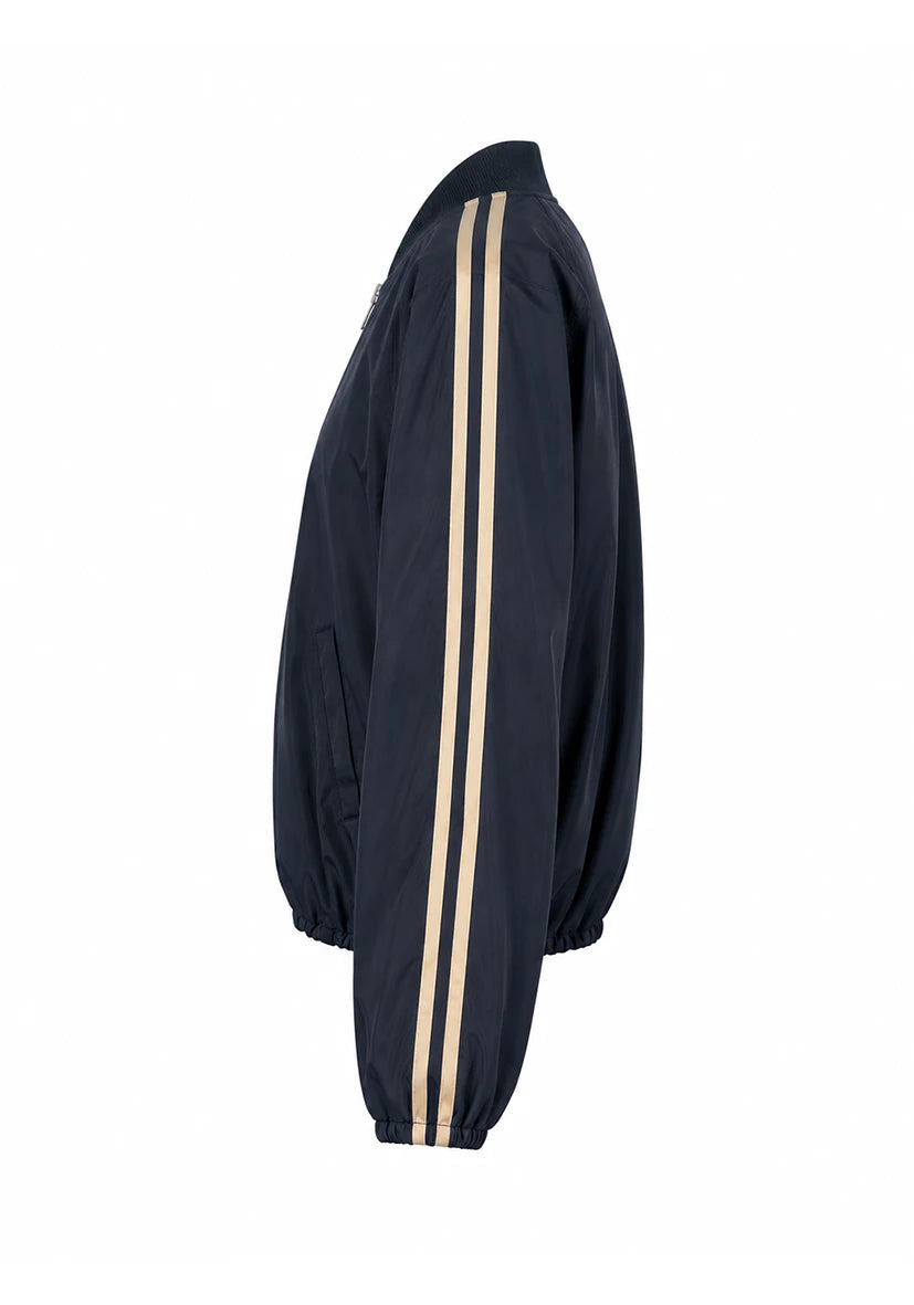 Blouson aviateur uni - Prune