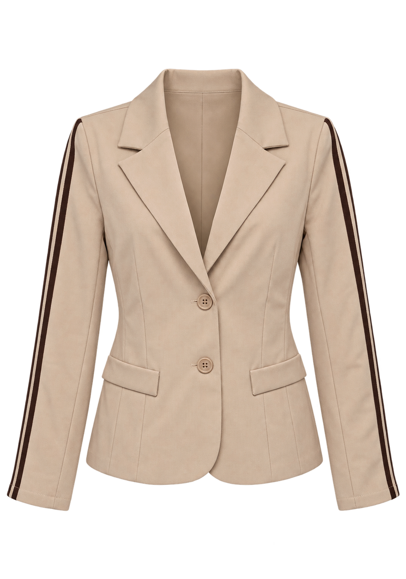 Blazer Stripes - Taupe