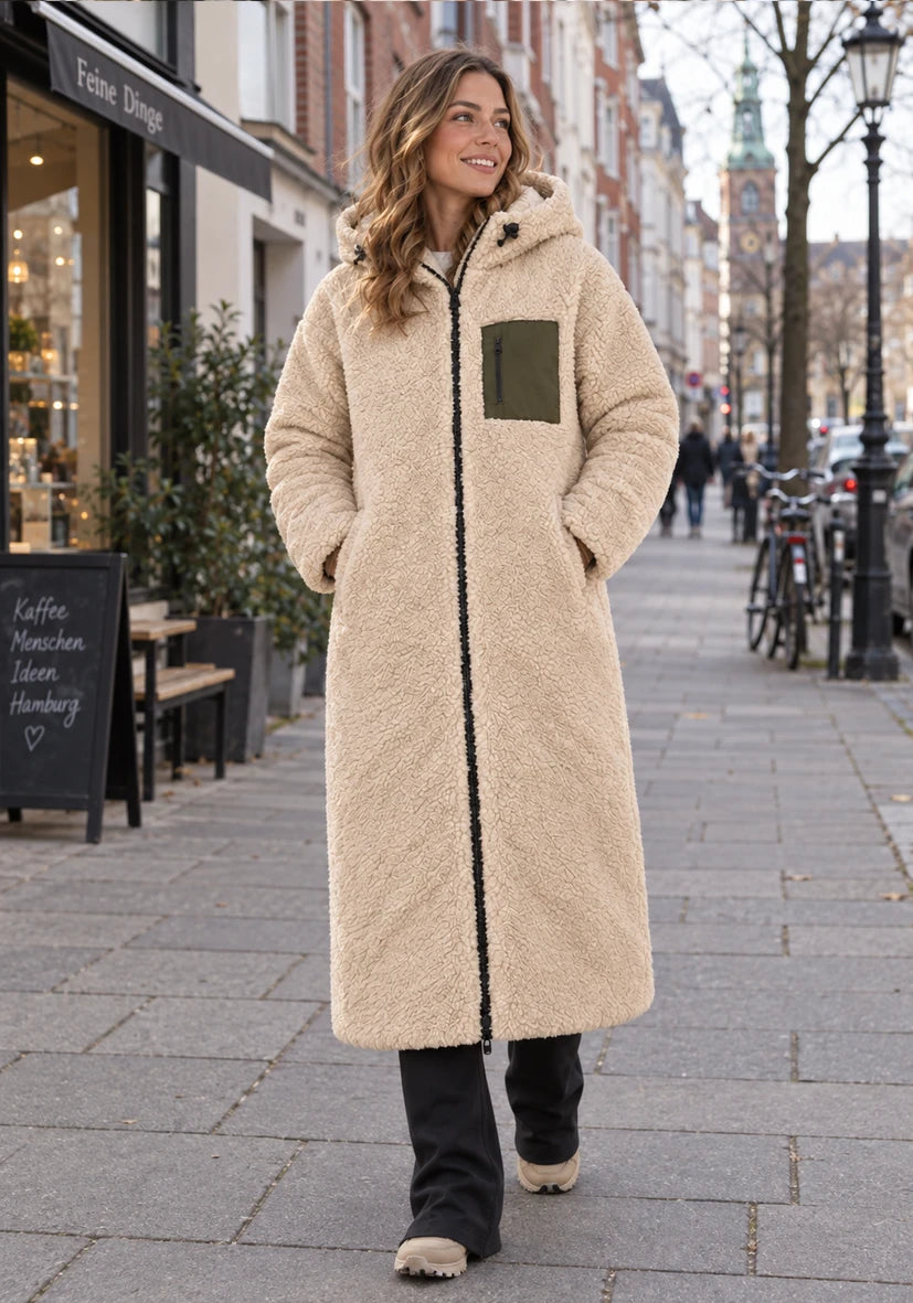 Short Coat Smile & Glow - grey