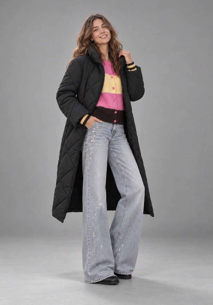 Maxi Puffer Coat black