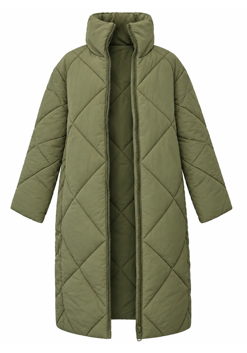 Maxi Puffer Coat olive