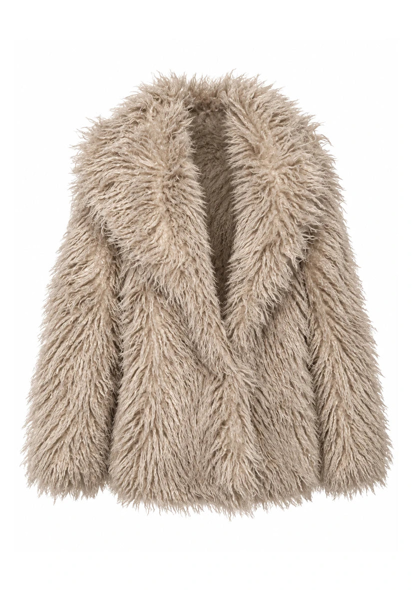 Jacket Midi Cozy Cloud Sand