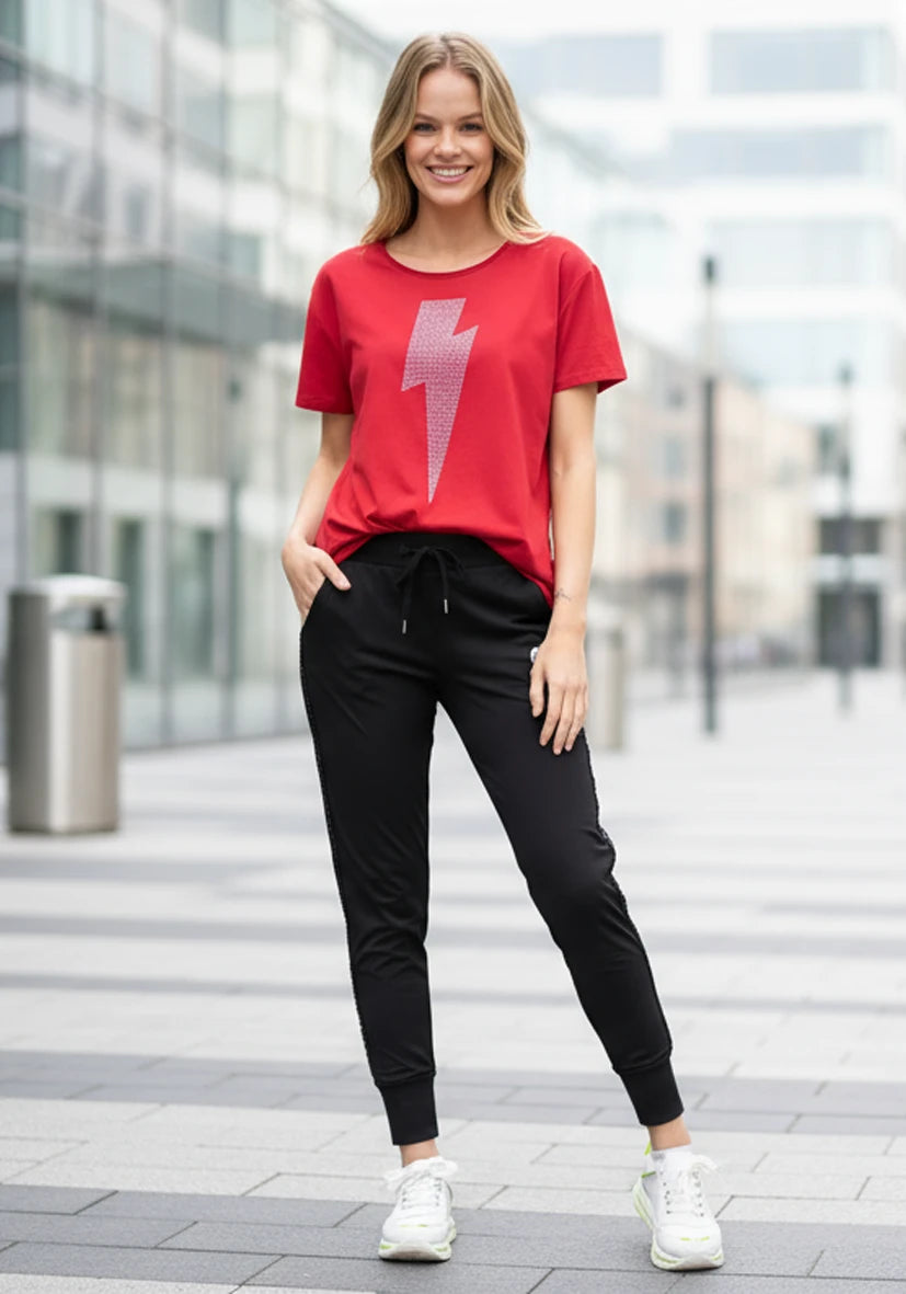 Jog-Pants Paillette Perlen