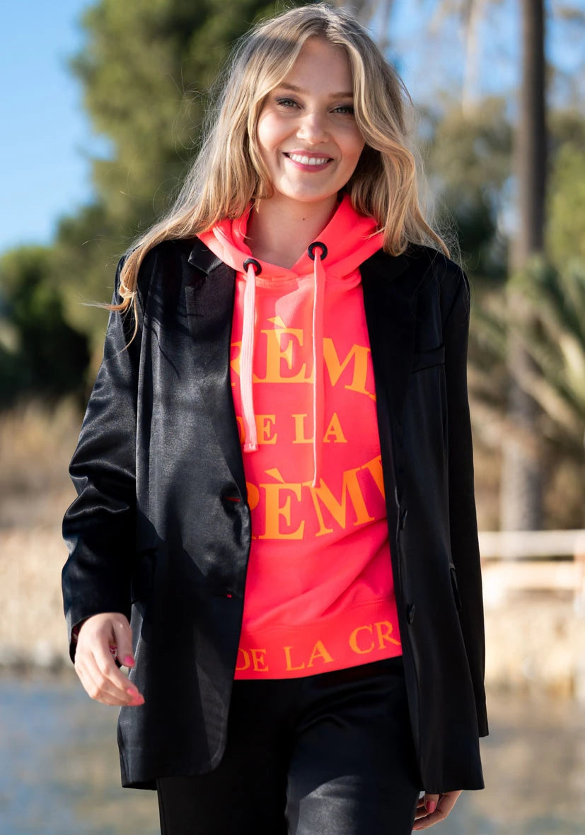Blazer Satin - black