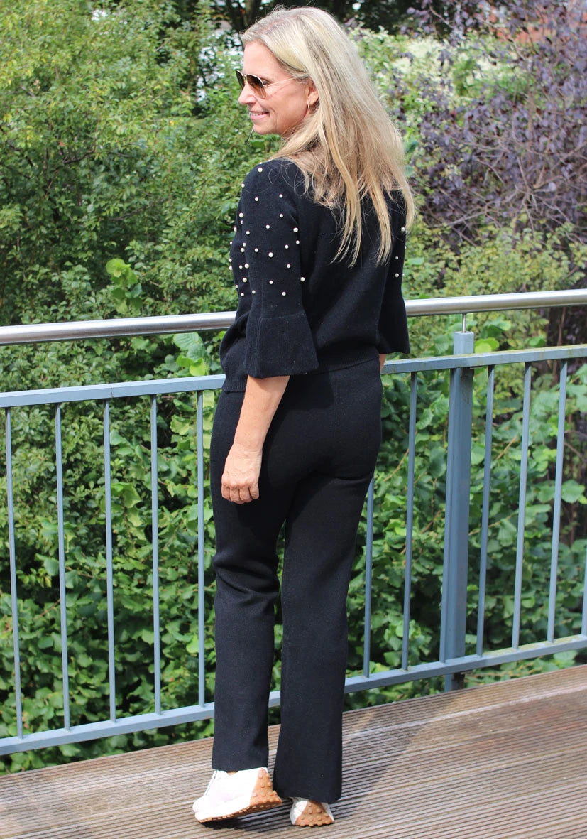 Pants Knitted - black