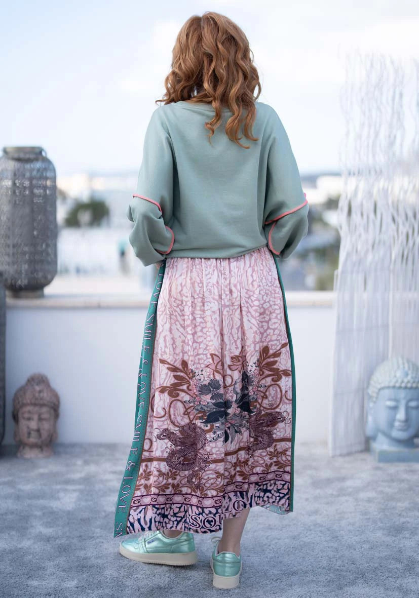 Maxiskirt Rose Leo