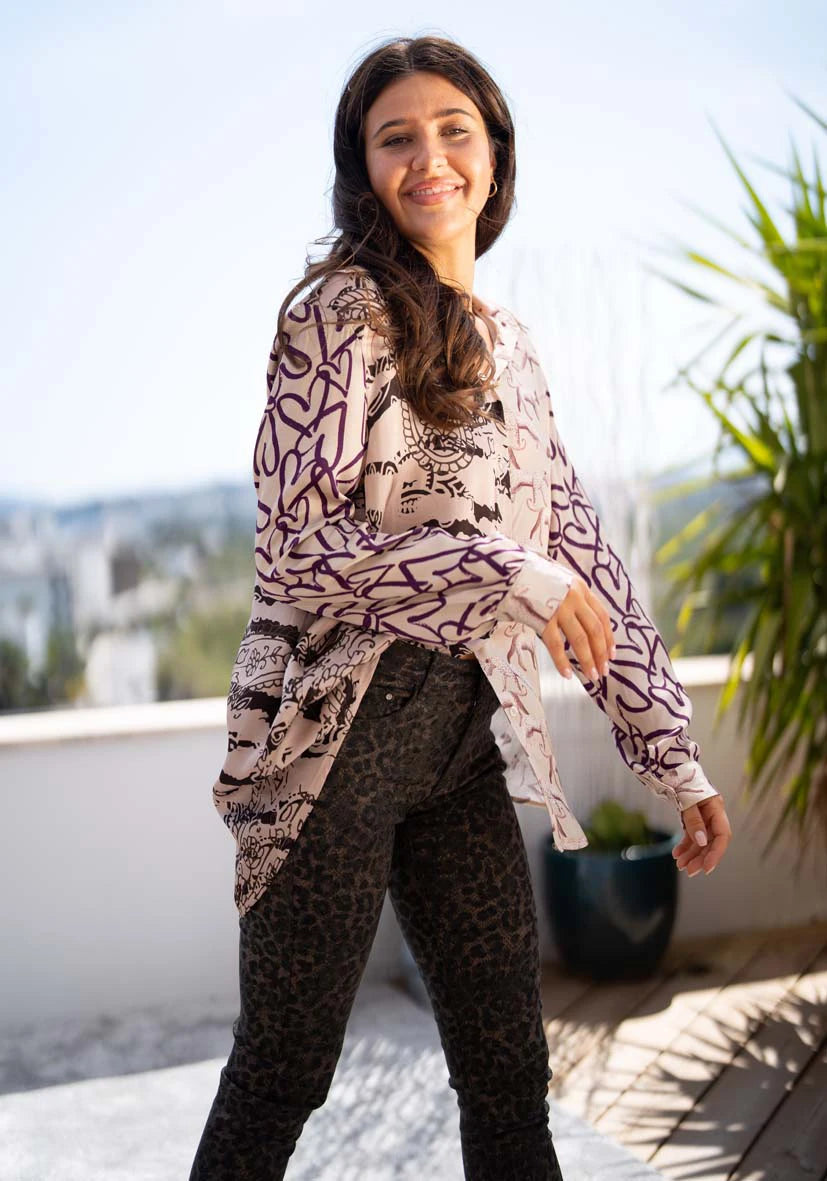 Pants Leo Glitter - green