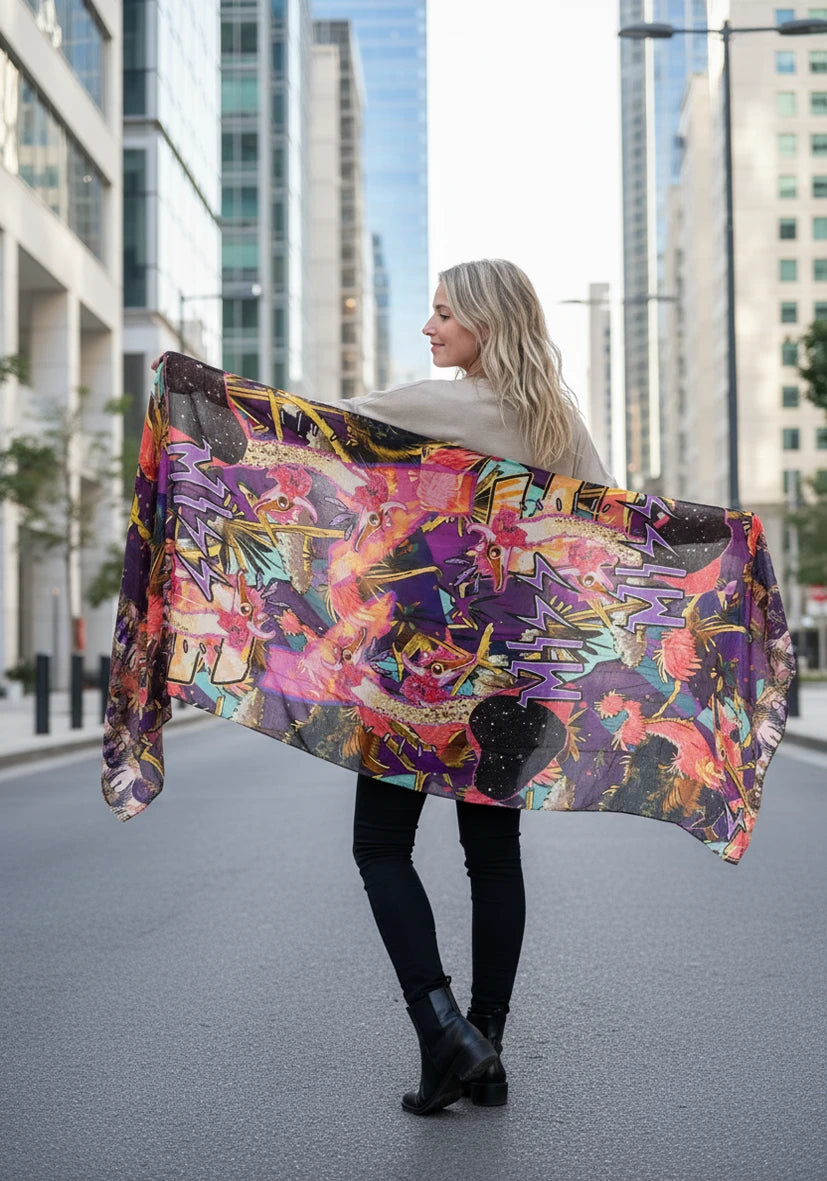 Scarf Miss Fox