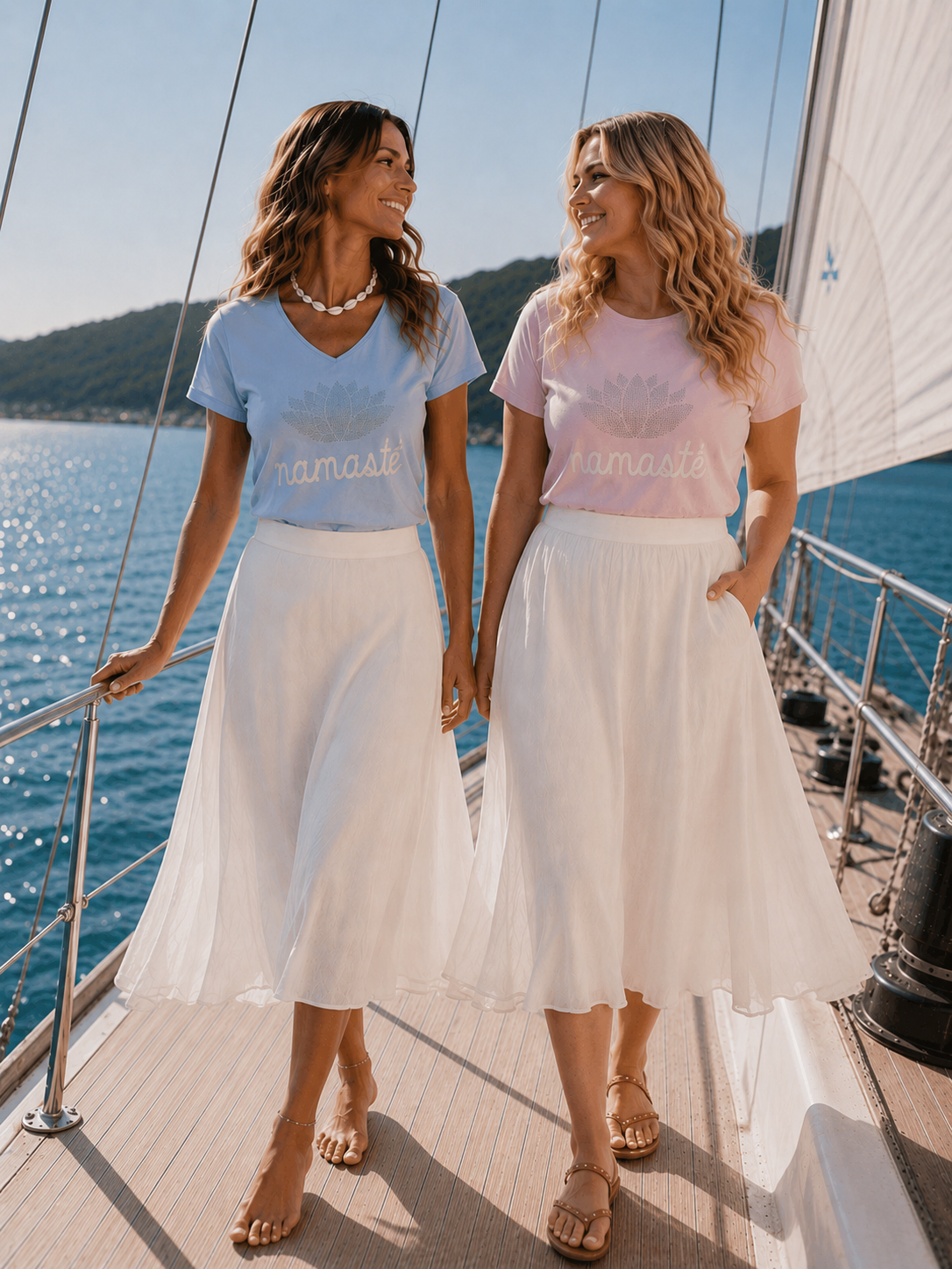 Skirt Silk Touch - white