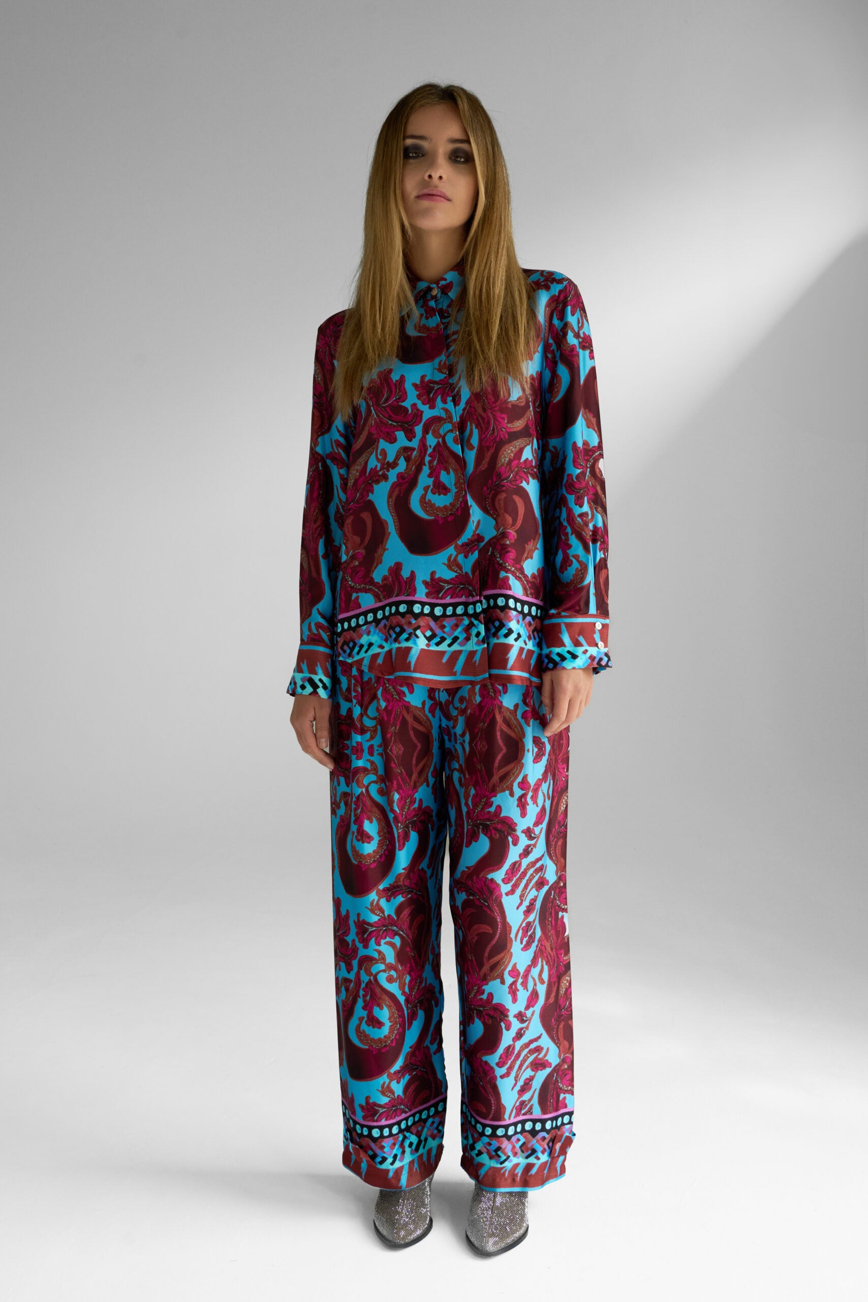 Pants Wide Blue Specula