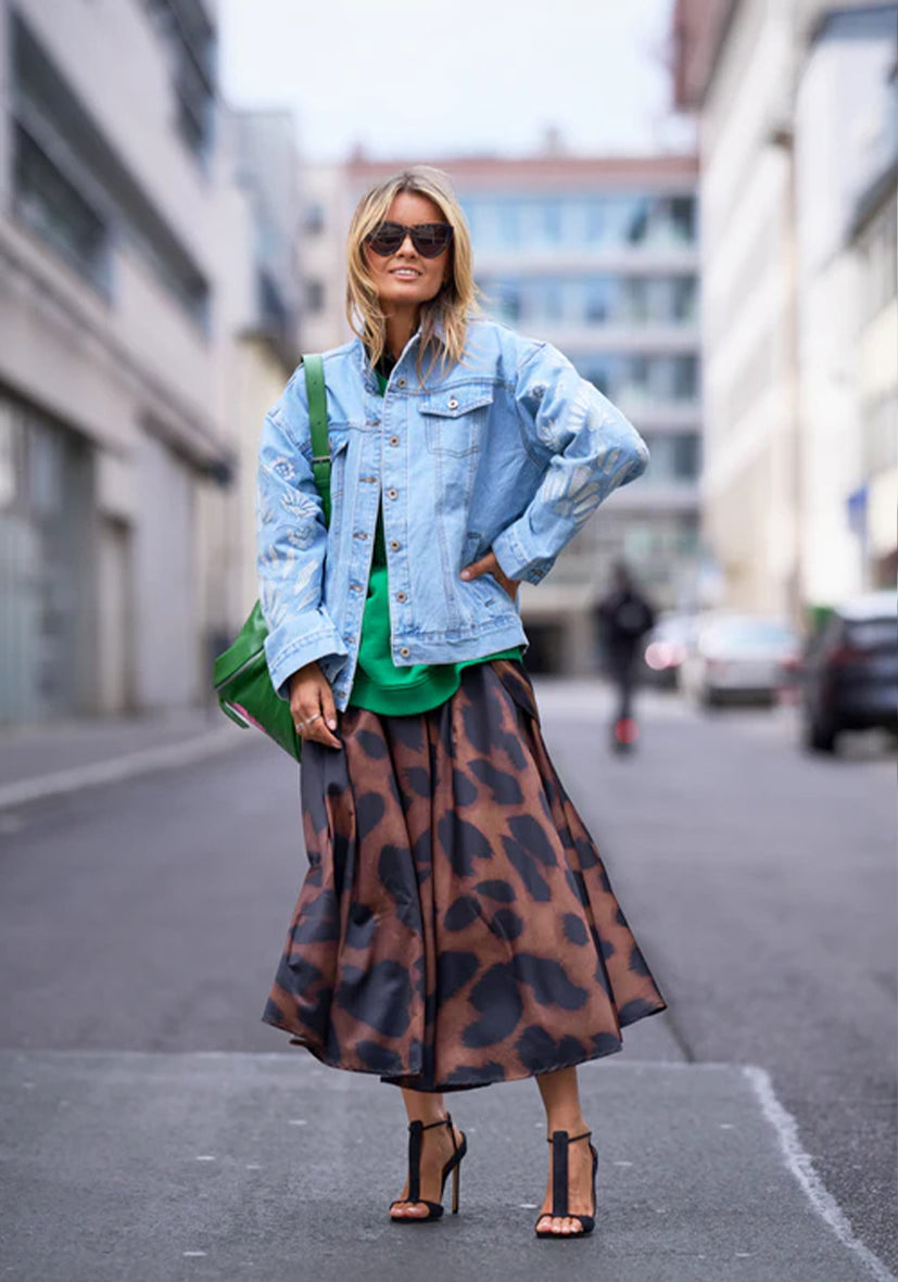 Jeans Jacket Embroidery