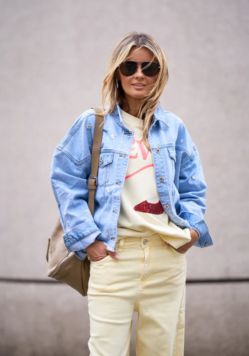Jeans Jacket Daisy