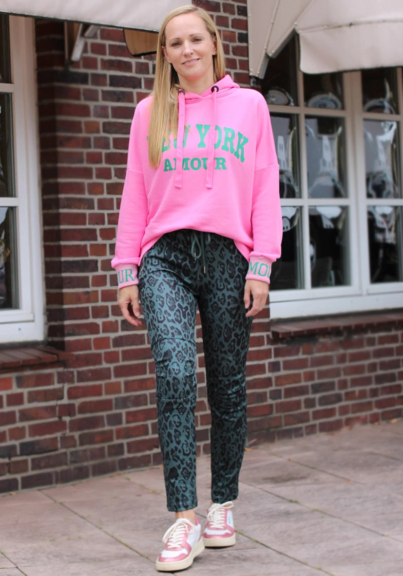 Jog-Pants Paillette Perlen