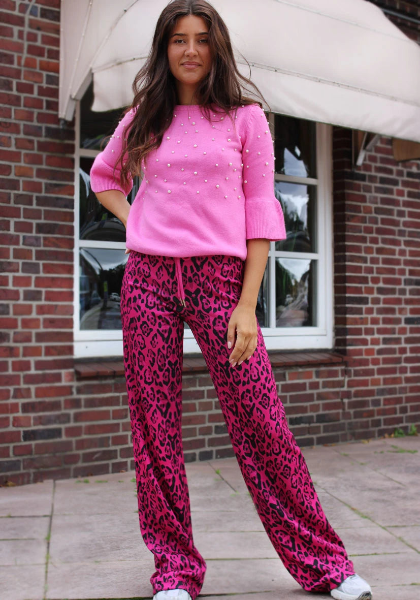 Wide Leg Pants Leo - pink (BS)