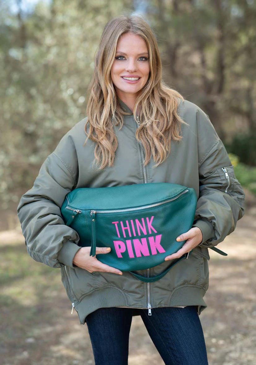 Crossover Bag Think Pink - petrol