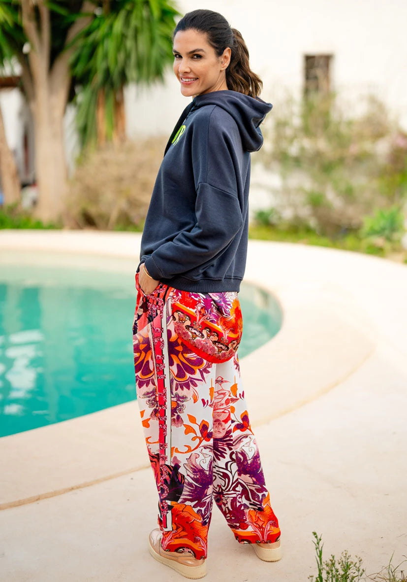 Hoodie Amour Paris - anthrazit