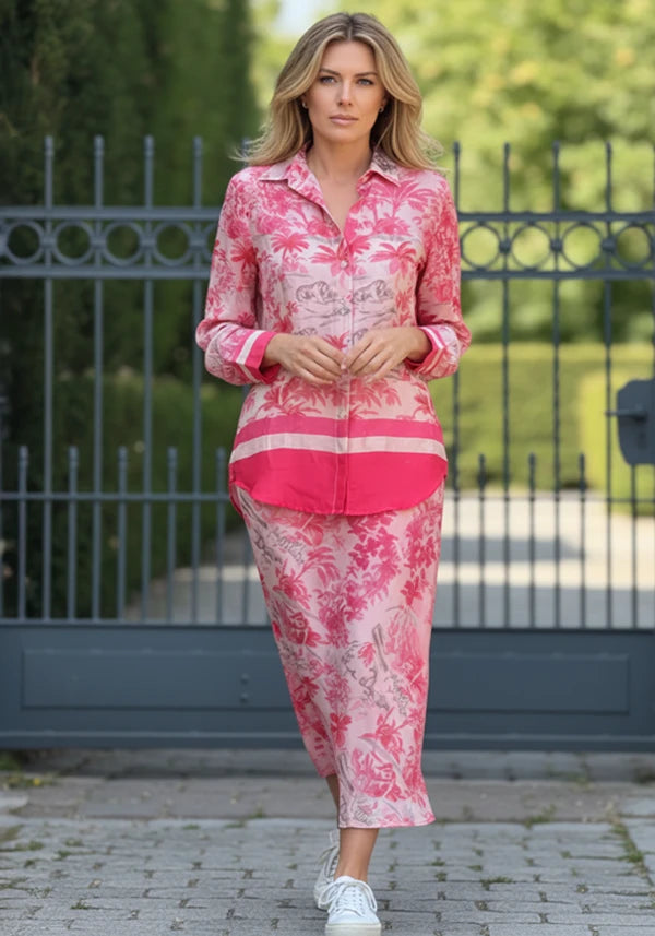 Skirt Pink Jungle
