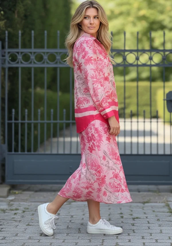 Skirt Pink Jungle