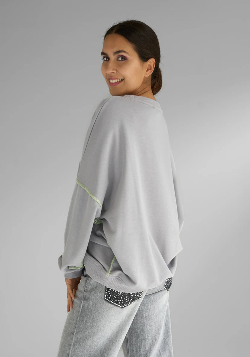 Roundneck Sweater Harmony - grau