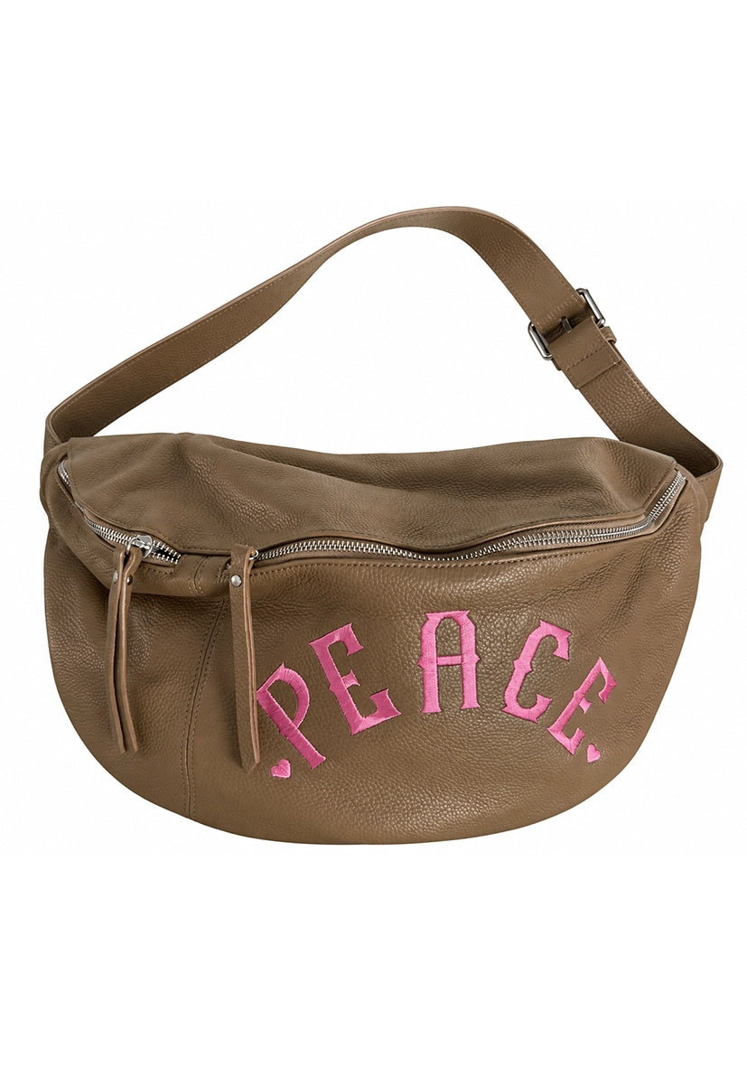 Crossover Bag Peace - braun