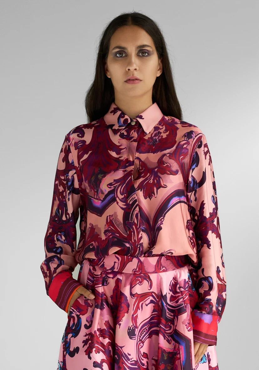 Bluse colourful Ornaments