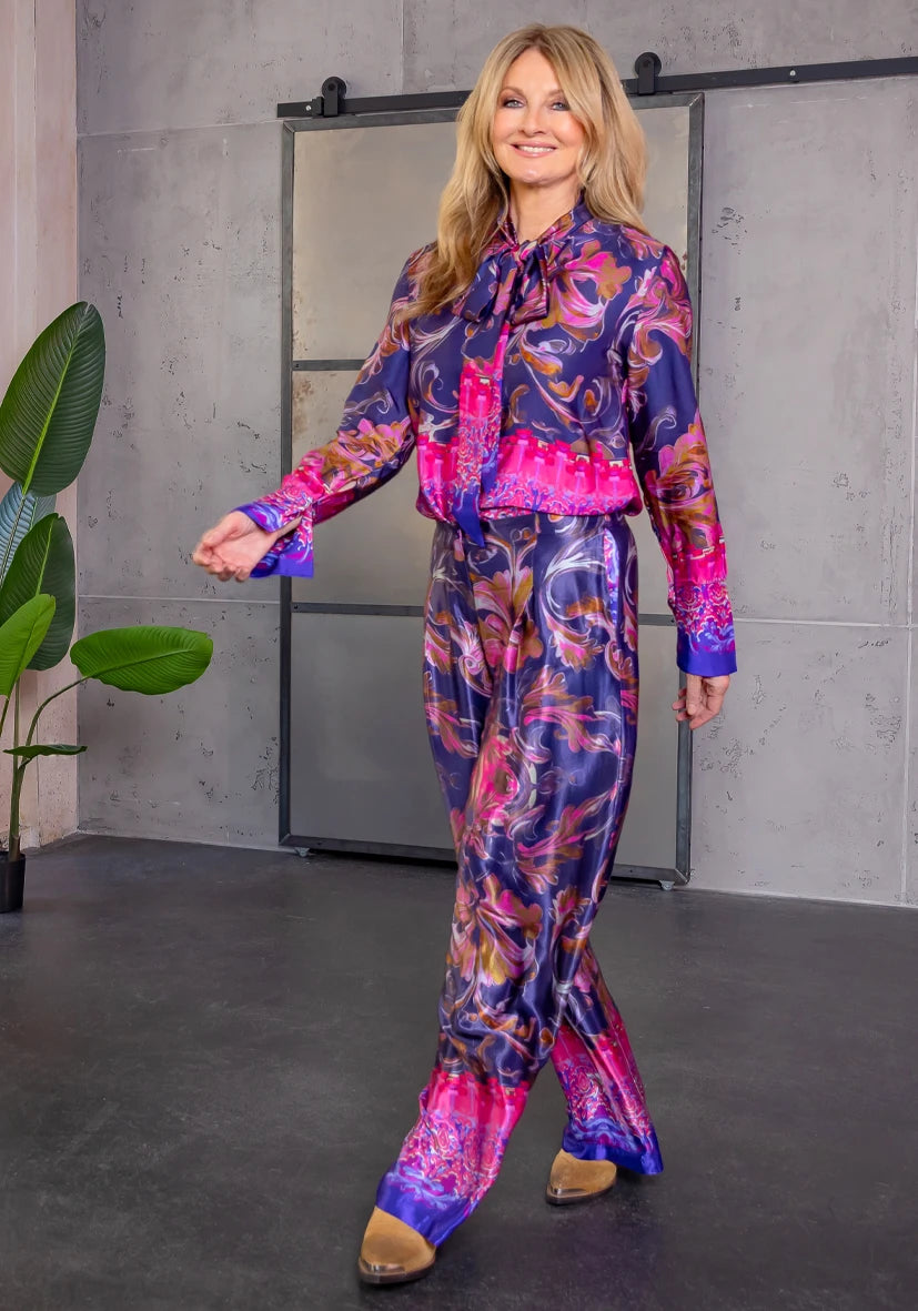 Pants Palazzo Happy Blue