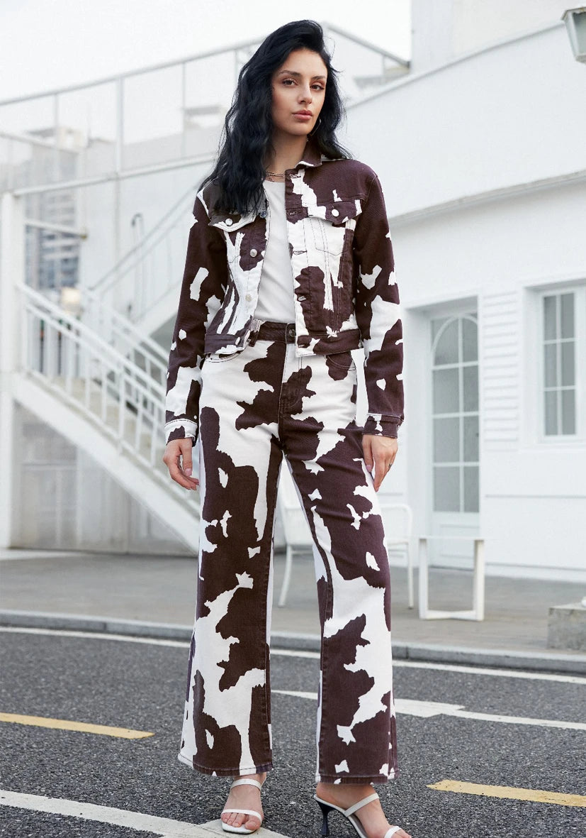 Jeans Straight Cow