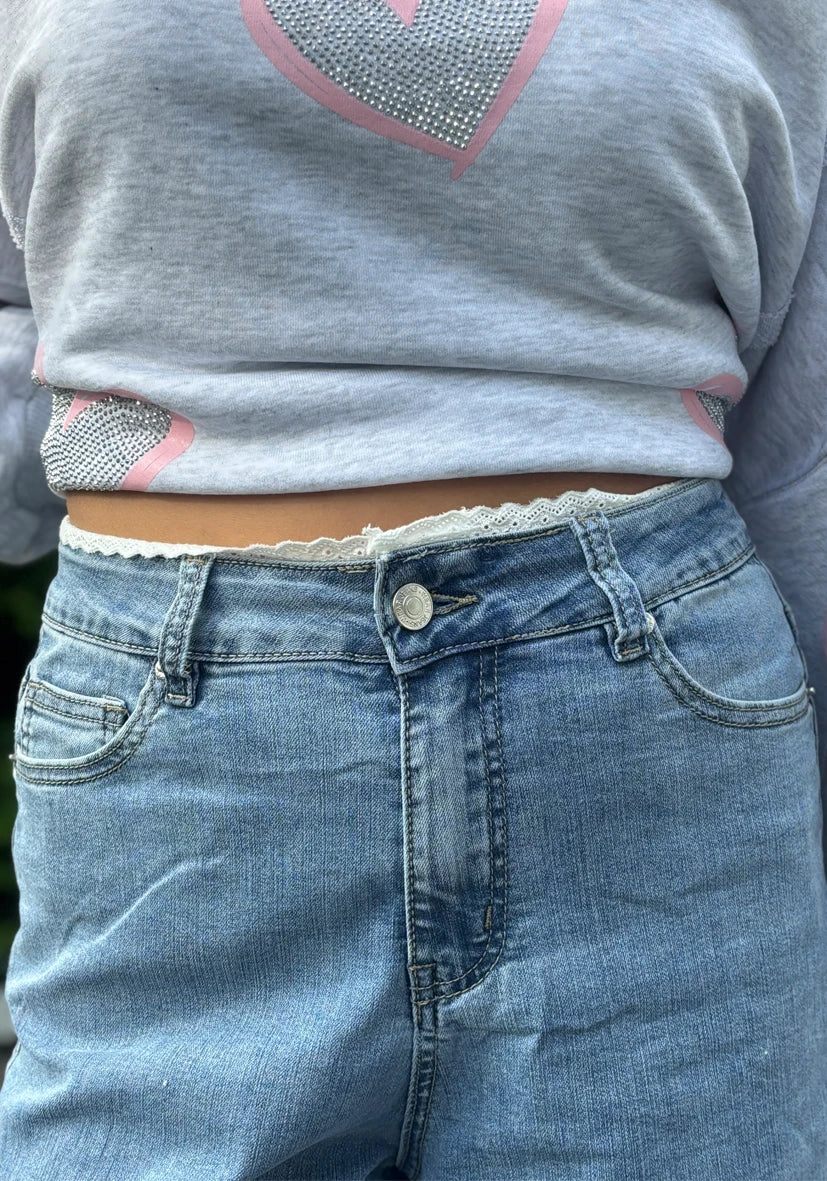 Jeans Bermuda Lace