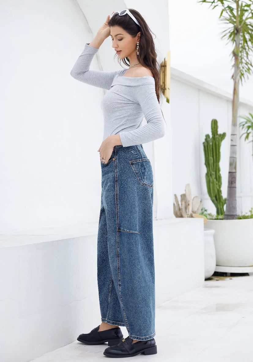 Ballon Jeans - blau