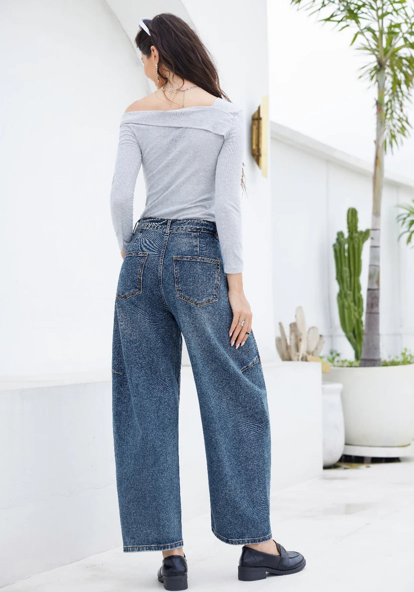 Ballon Jeans - blau