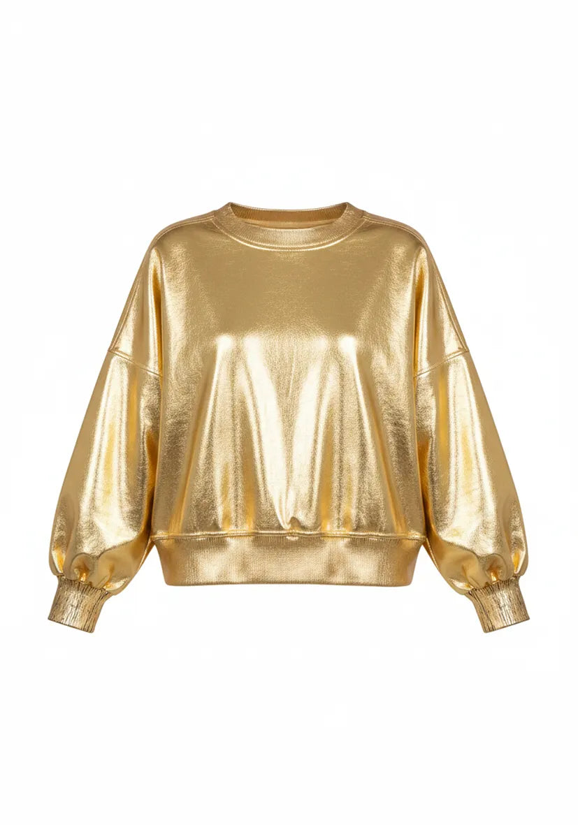 Roundneck Metallic - gold
