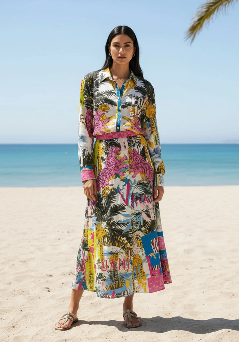 Blouse Viva La Jungle