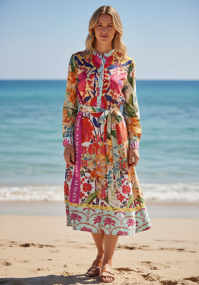 Dress Mosaic Flowers
