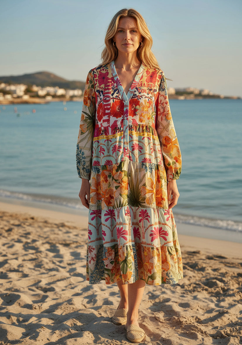 Dress Mosaic Flowers