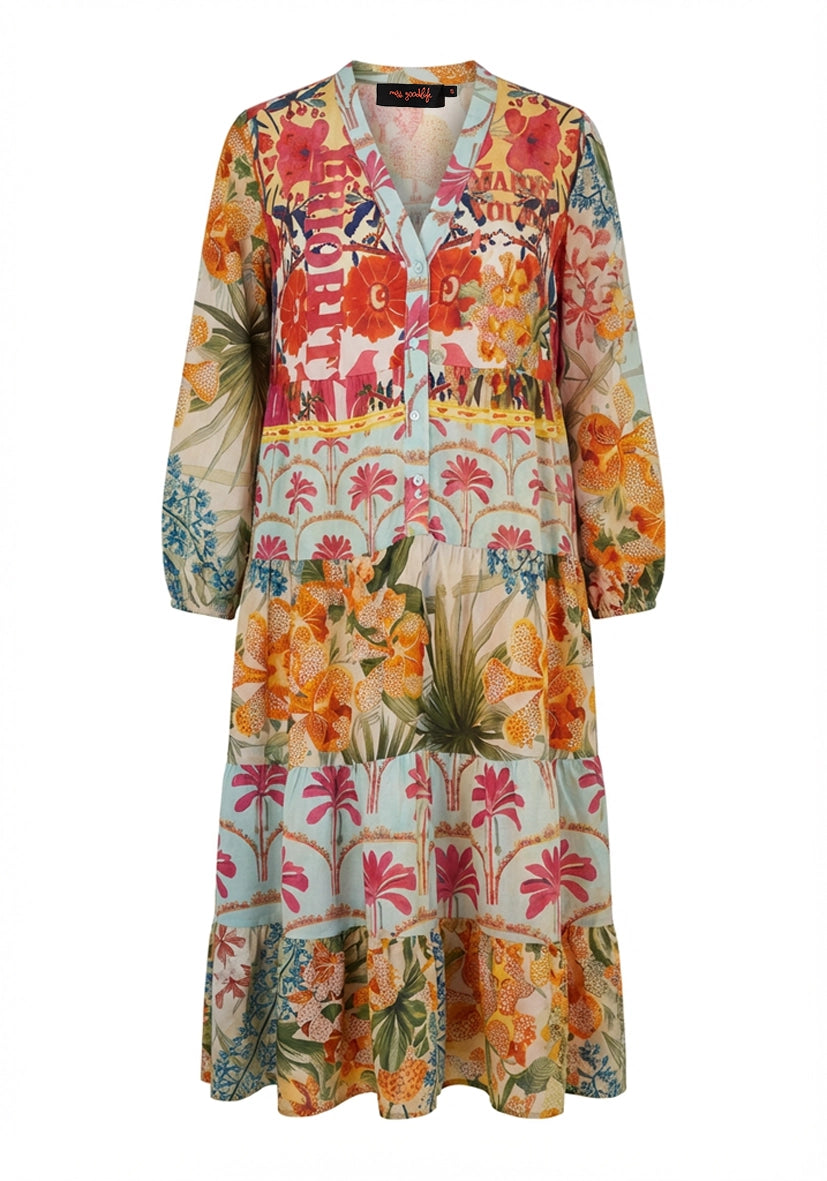 Dress Mosaic Flowers