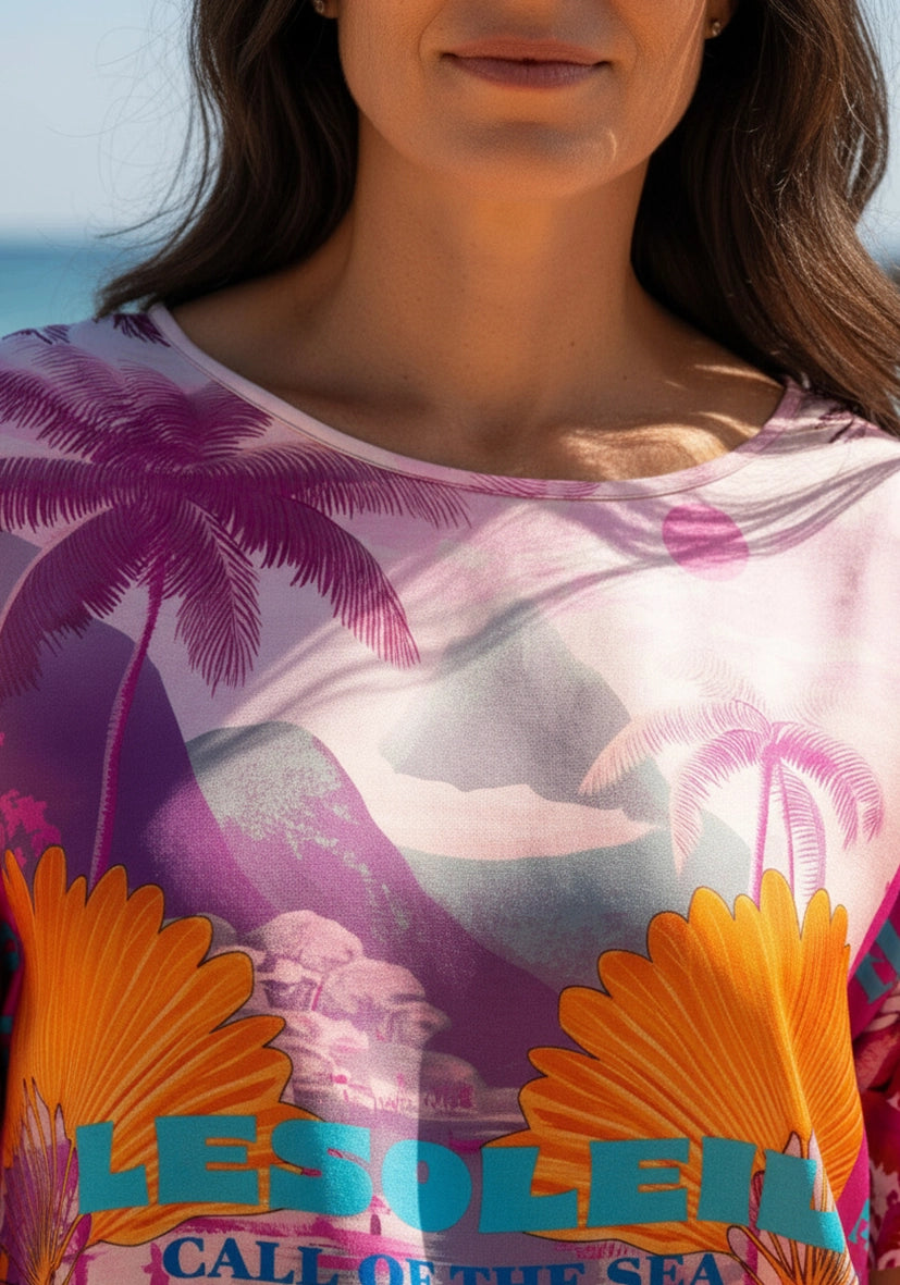 Shirt Blouse Violet Sea