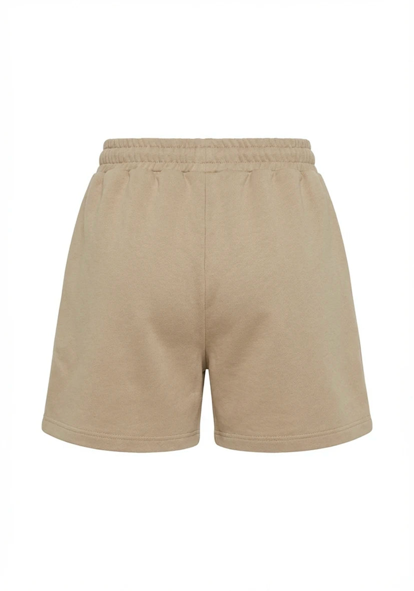 Sweatskort Love - sand
