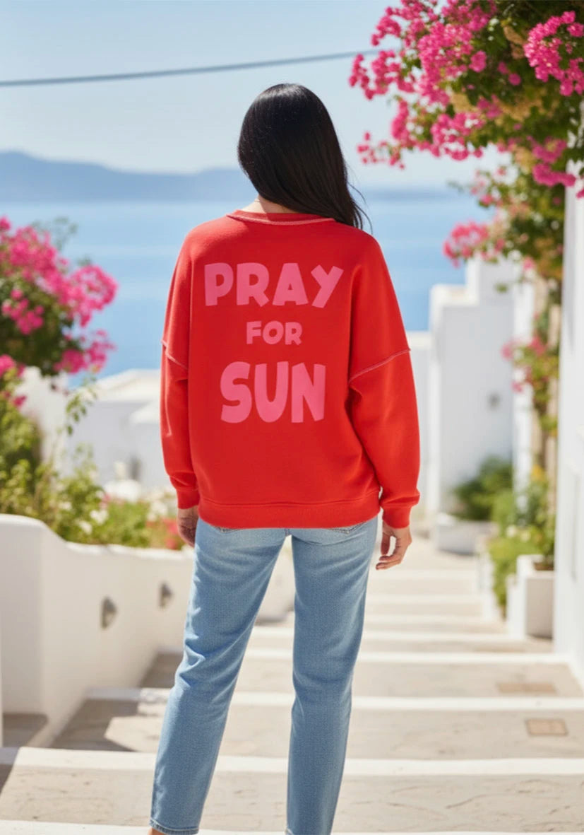 Roundneck Pray for sun - rot