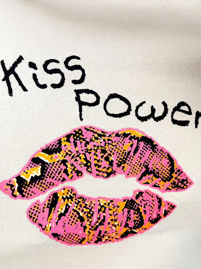 Roundneck Kiss Power - creme