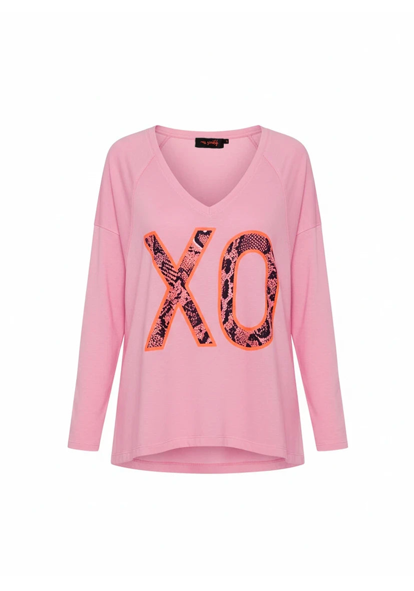 Longsleeve XO - rosa