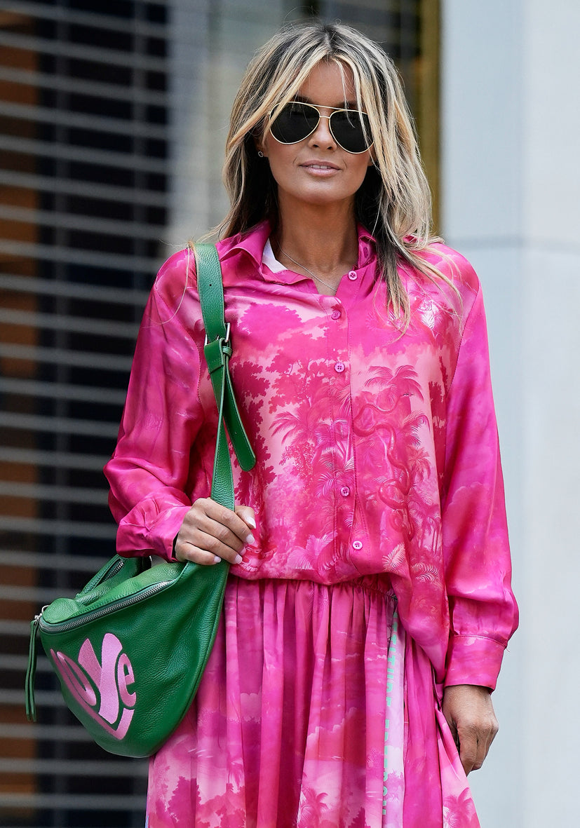 Blouse Pink Glow