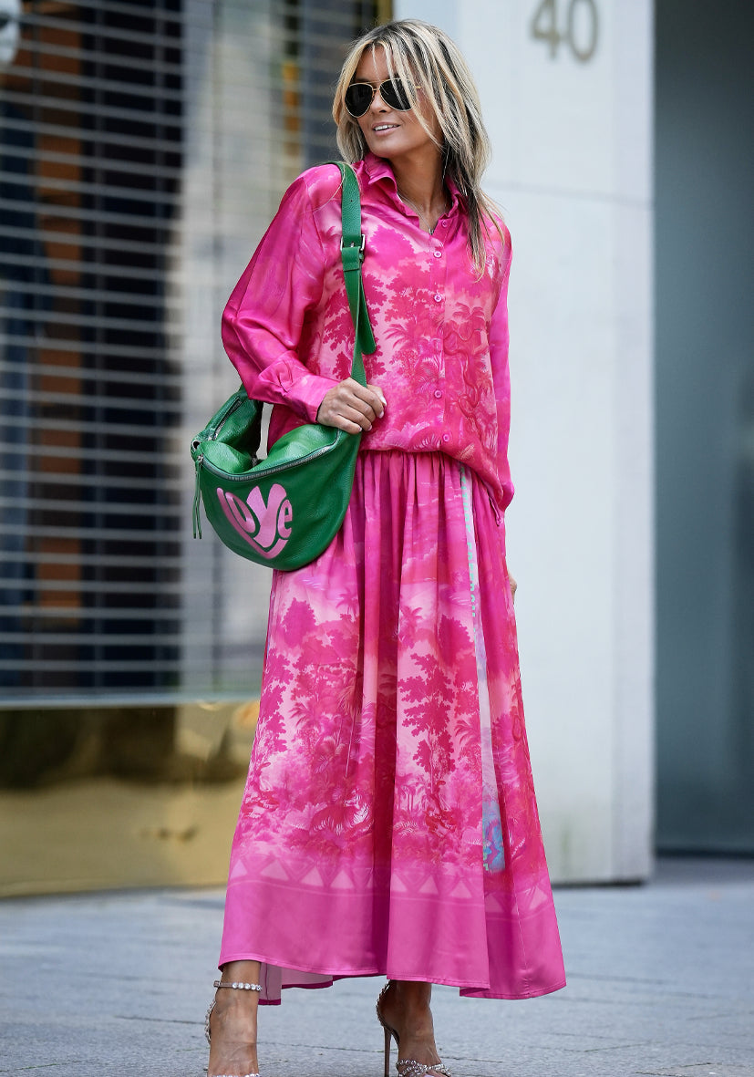 Blouse Pink Glow