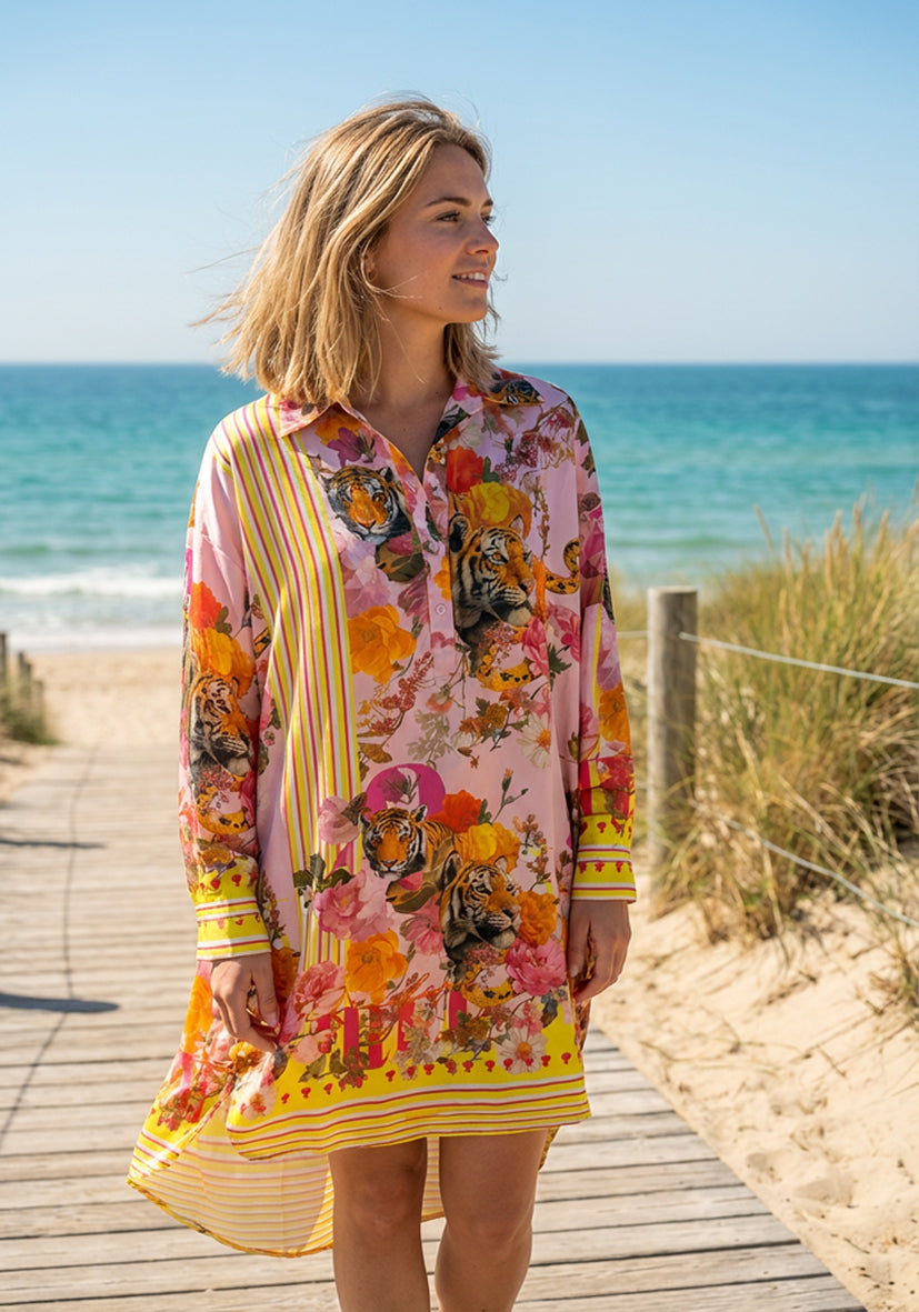 Blouse Dress Jungle Passion