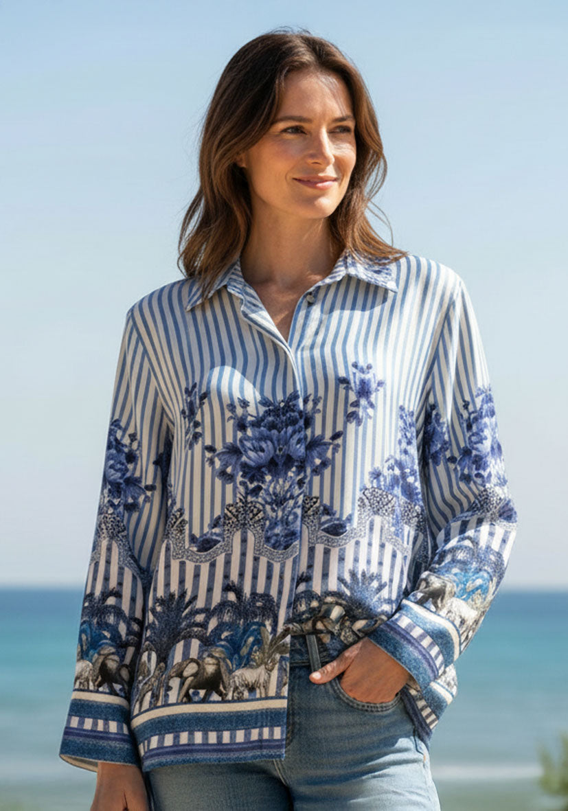 Bluse Blue Spirit