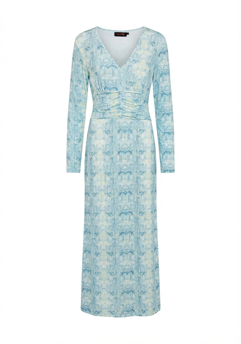 Dress Longsleeve Wild Azure