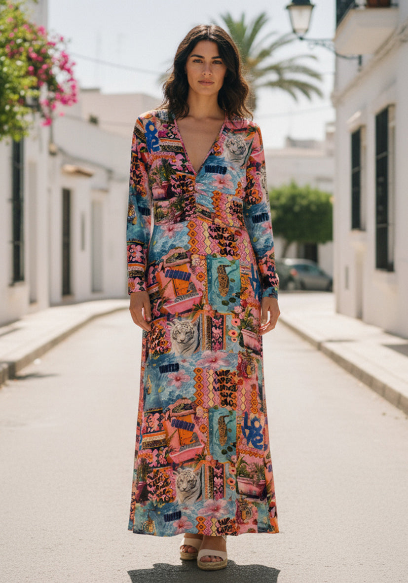 Dress Longsleeve Tiger's Dream
