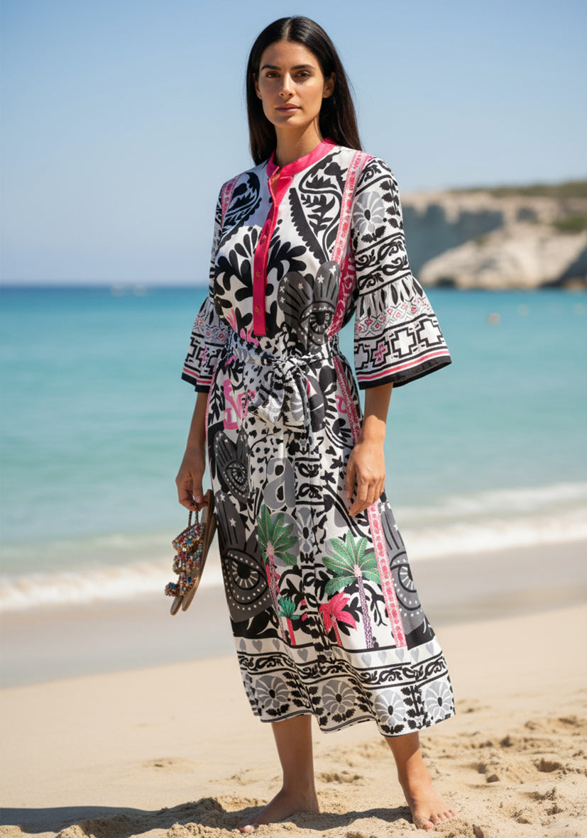 Dress Noir Bloom