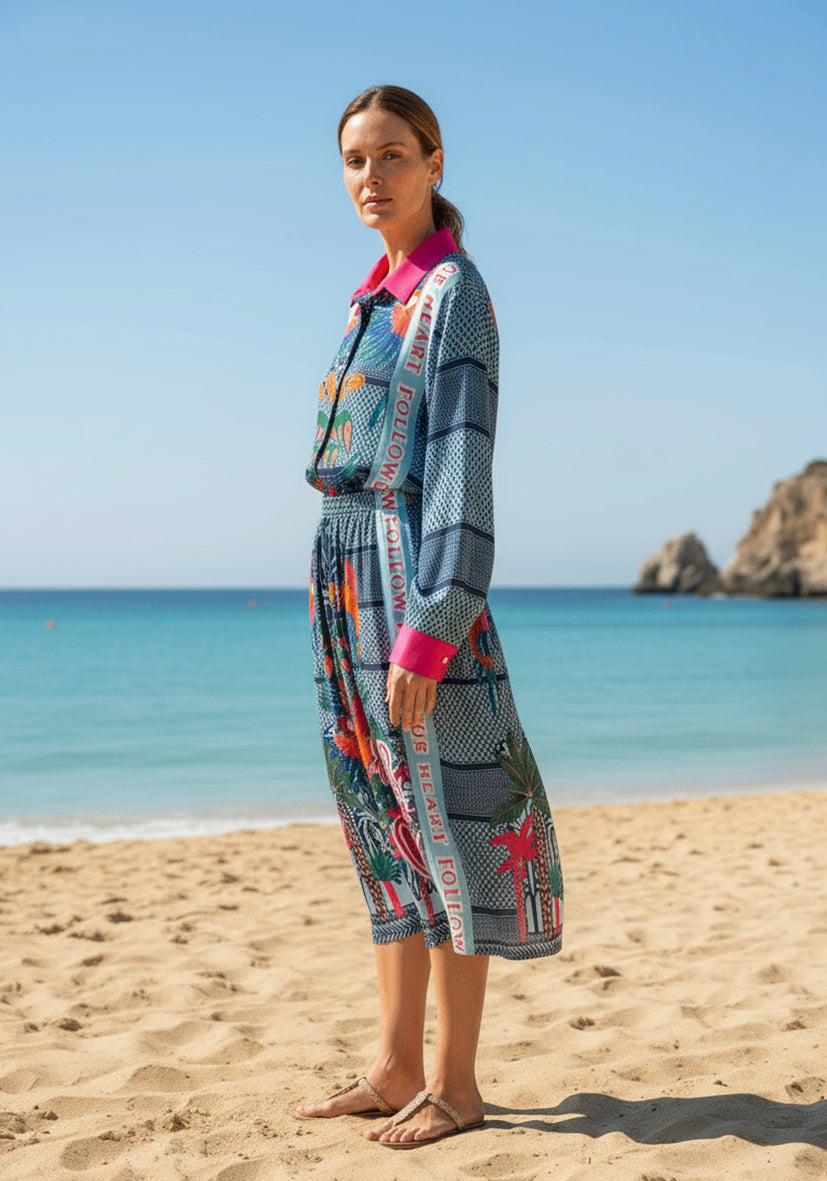 Skirt Blue Pali Flair