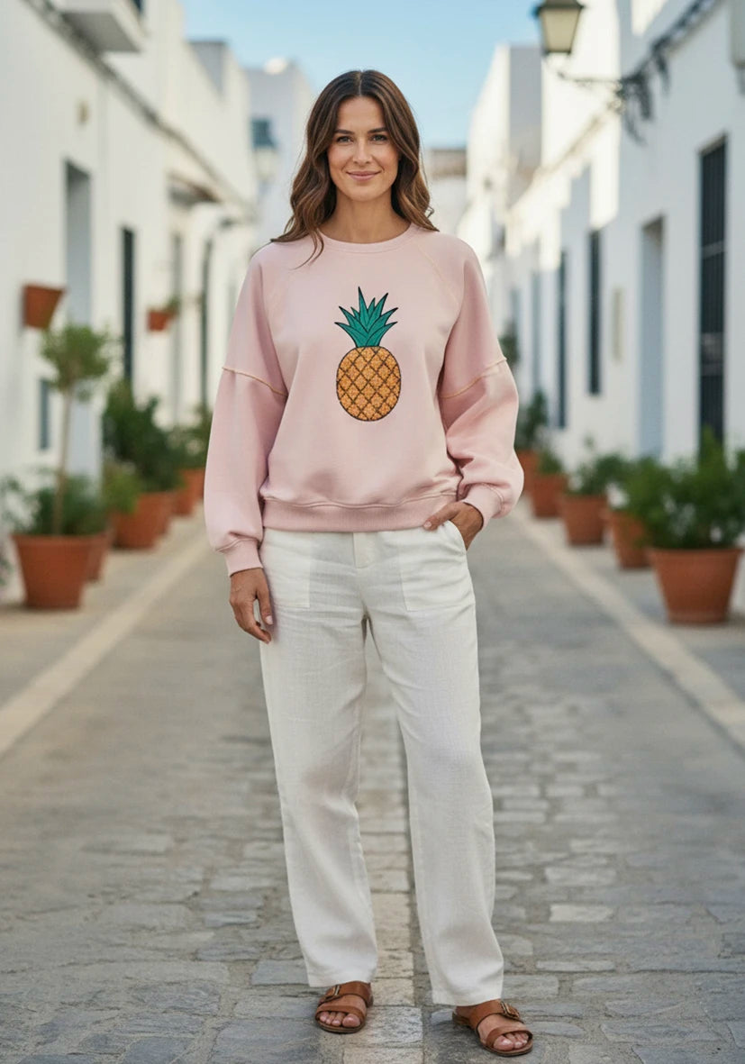 Roundneck Pineapple – rosa